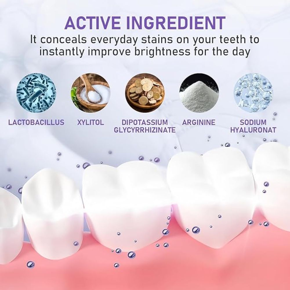 Hismile v34 , Tooth Stain Removal, Teeth Whitening Booster
