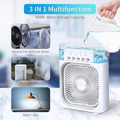 Portable Air Conditioner, Cooling Fan for car, Home, Office & Room