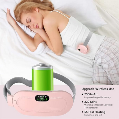 Sika deer Portable Heating Pad for Period Cramps with 5 Heat Levels